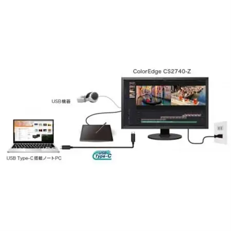 【国内生産】EIZO 27型4Kカラーマネージメントモニター ColorEdge CS2740-Z【1676093】