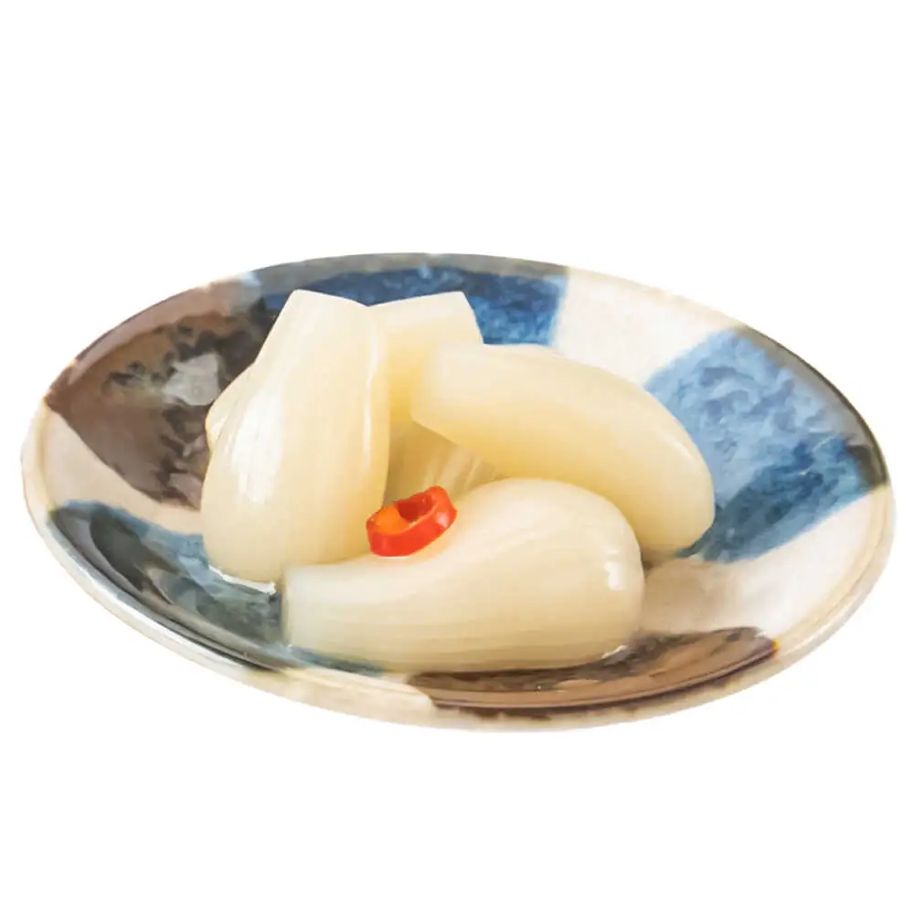九州産 昔ながらの 田舎らっきょう 大粒 ファミリーサイズ 1.3kg 糸島市 / 荒木のつけもの らっきょう ラッキョウ 漬物[ACE005]