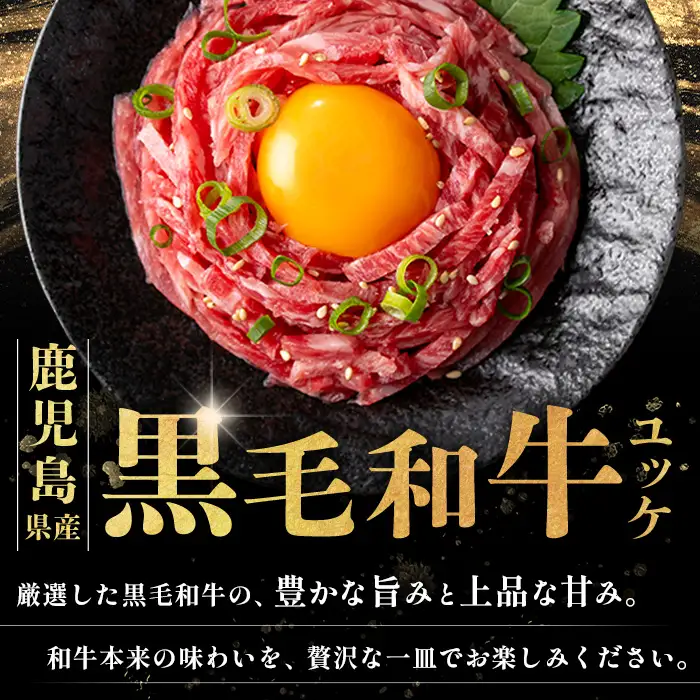 ユッケ 黒毛和牛 鹿児島県産 20人前 【LRプラスK】 i1211-C-om FN-Limited-VO