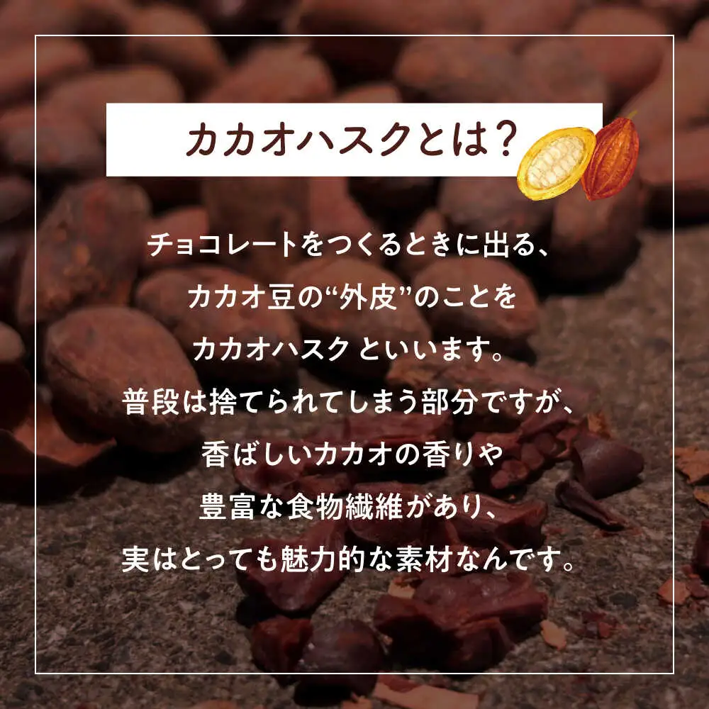 カカオハスククッキー 1袋 チョコ チョコレート クッキー カカオ ハスク 沖縄市 / Lives Chocolate[BCEI004]