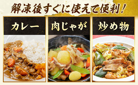 【12ヶ月定期便】 馬肉 小間 スライス 500g　五右衛門フーズ（500g×1パック）《お申込み翌月から出荷》馬肉 肉 お肉 こま切れ 定期 冷凍 