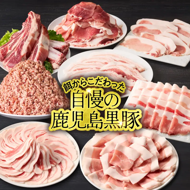 鹿児島県産 黒豚ロース とんかつ 8枚 セット KN054-019 肉 豚肉