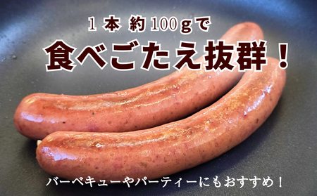 北海道産 黒毛和牛 100％ こぶ黒 BIG フランクフルト 4本 入り 【 LC 】 和牛 牛肉 ソーセージ 冷凍