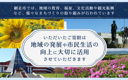 【返礼品なし】北海道網走市・応援寄附1,000円（寄附のみの応援受付 ※返礼品はございません） ABBT001