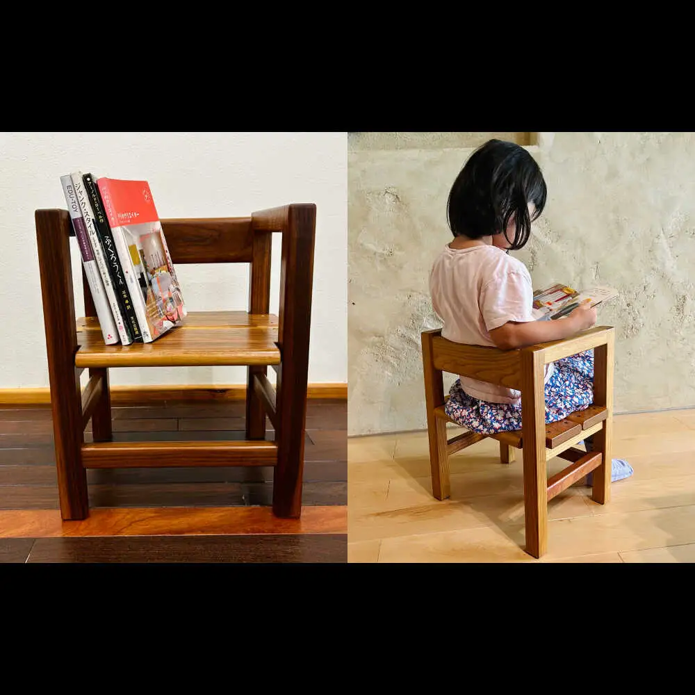【数量限定】BABY CHAIR ウォルナット ベビーチェア[AYCU010]
