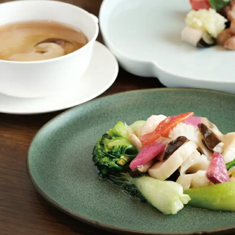 食事券 文菜華 中国料理 ランチコース 乾杯付 食事券【ペア】