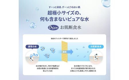 お肌断食水ローション 詰替え用 500ml 2本セット 3ヵ月定期便 純水 ローション シンプル 自然派 敏感肌 乾燥肌 赤ちゃん あせも おむつかぶれ アトピー スキンケア 日用品 日進市 愛知県