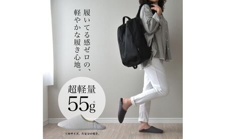 洗いざらし綿麻素材のバブーシュ Lサイズ リネン コットン リーナブレンド ホワイト 日本製 スリッパ  綿麻素材のルームシューズ メンズ レディース キッズ 静岡 浜松市