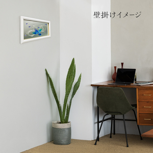 壁飾り ガラスアート 花 手作り 名張 壁飾り