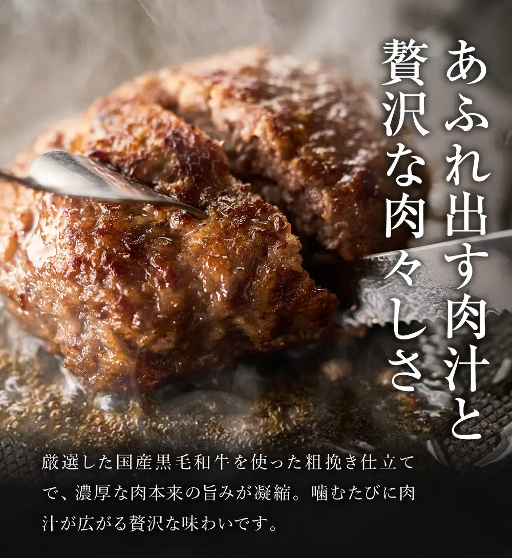 【ふるなびWEEK対象】黒毛和牛使用！ 200gのBIG手作りハンバーグ 200g×5個 （計1kg） ／ 黒毛和牛 黒毛和種 和牛 国産牛 牛肉 お肉 肉 大阪府 阪南市 冷凍