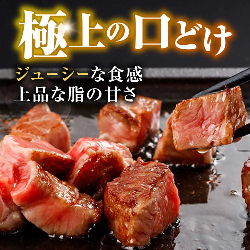 【ナイフ不要。3分で完成する贅沢！】長崎和牛 サーロインサイコロステーキ 400g / サーロイン さーろいん サーロインステーキ ステーキ ステーキ肉 サイコロステーキ 国産 和牛 牛 a5 牛肉 / 諫早市 / 野中精肉店[AHCW148]