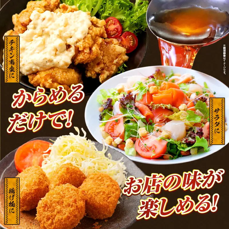 たかちほ食堂 チキン南蛮の甘酢タレ 6本_Tk053-001