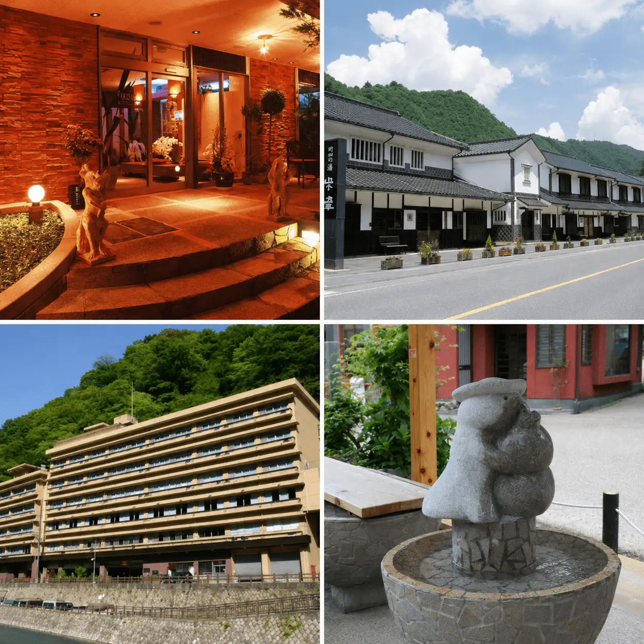 5つの旅館から選べる 湯原温泉郷ペア宿泊券【リーズナブルコース】 （1泊2食付きプラン 平日限定） 【ycrk002-01】