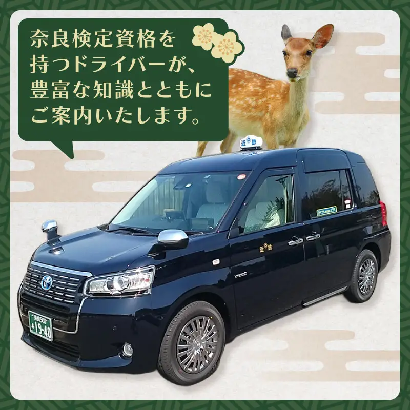 貸切観光タクシー 3時間 フリーコースプラン