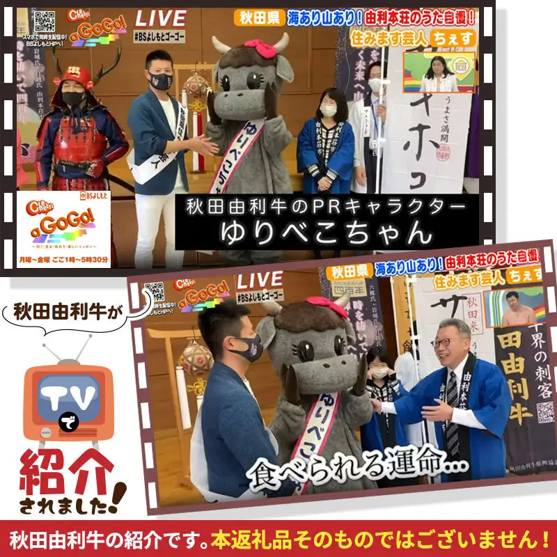 秋田由利牛 国産 みそ漬け 400g