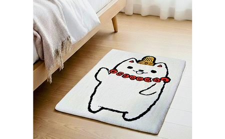 ラグマット かそりーぬ キャラクター 長方形 ラグマット【約70×50cm】