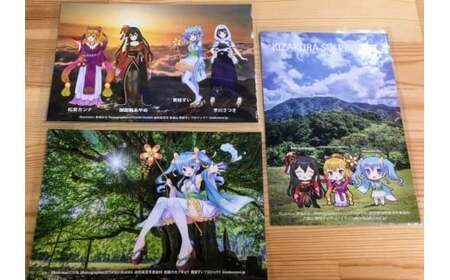 黄桜すいサウンドキーホルダー ポストカード3種類セット