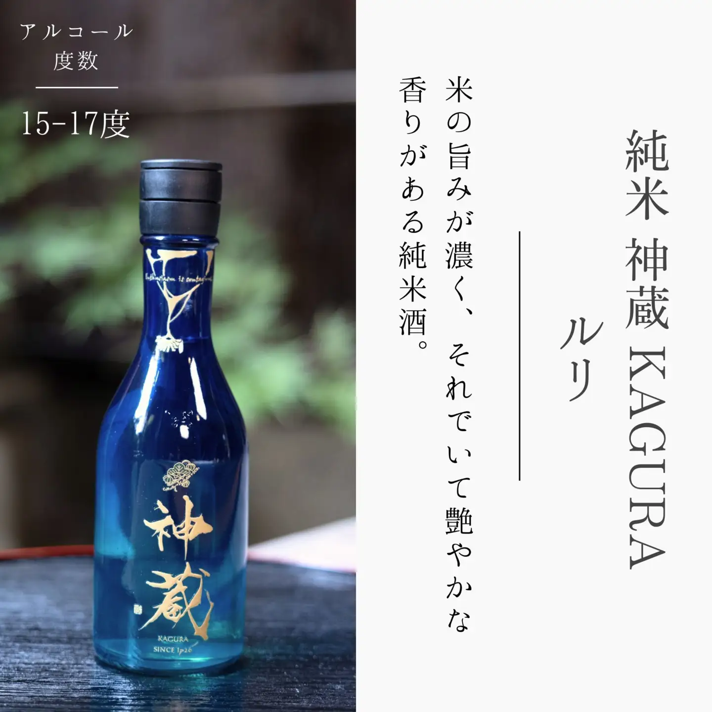 日本酒 神蔵 3種飲み比べ 日本酒