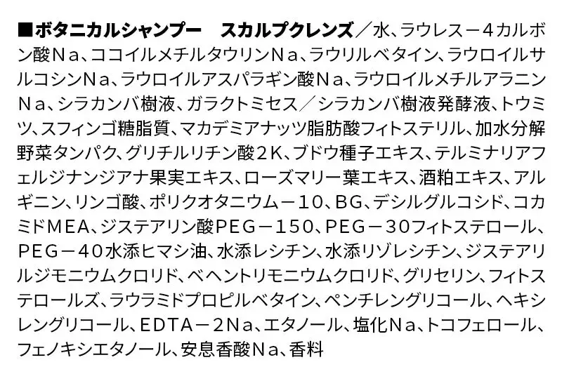 《訳あり品》 BOTANIST ボタニスト ボタニカルシャンプー 詰替 単品【スカルプクレンズ】【ネコポス】
