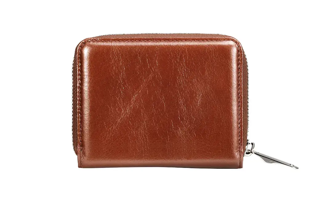 豊岡財布 anti-mode style Shimmer Chic Compact Wallet AW901 / テラコッタBR /  コンパクトウォレット 財布 二つ折り 牛革 シンプル サイフ さいふ アンチモード スタイル シマー シック 木和田正昭商店