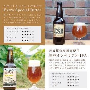 クラフトビール 自家培養酵母  飲み比べ（5種12本） ビール [ZIG02]