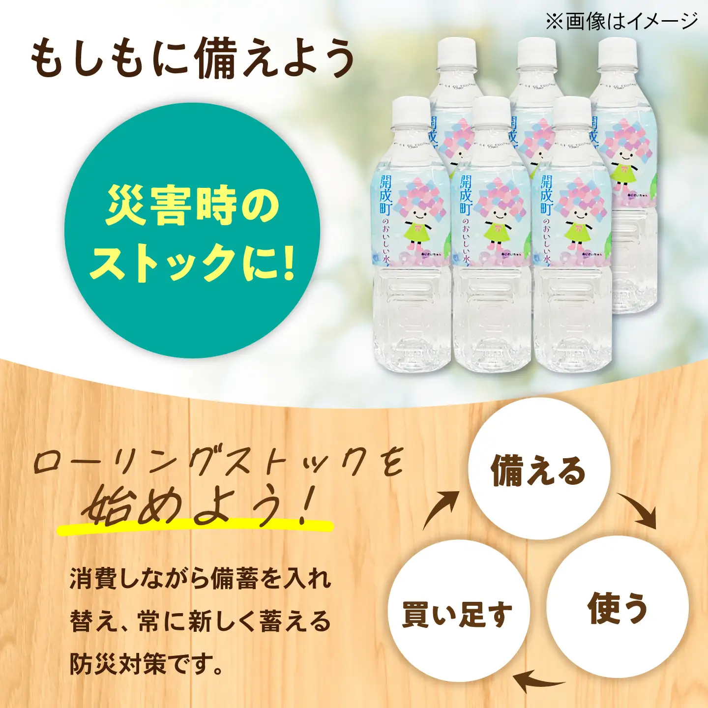 ミネラルウォーター 【全3回定期便（毎月お届け）】ミネラルウォーター （500mL×24本） 1箱 [BDBE003-4]