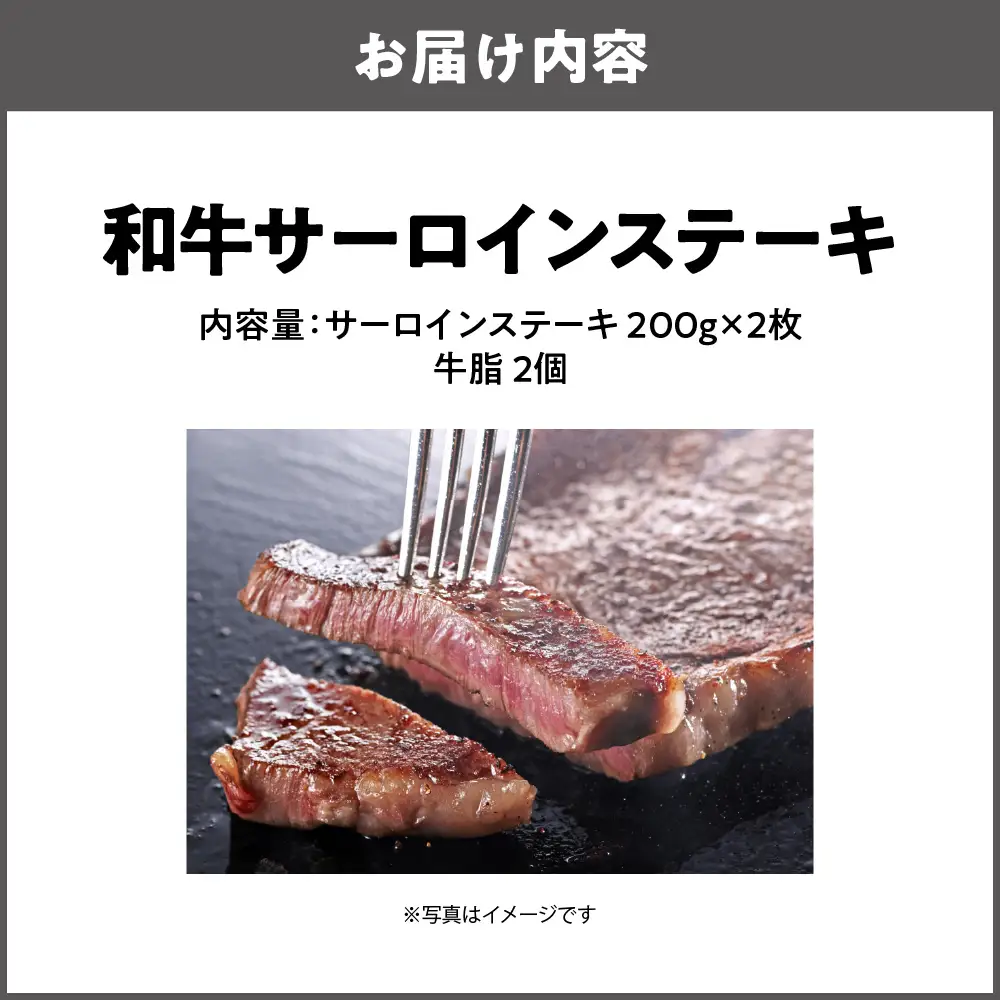 和牛サーロインステーキ 和牛_OS302-0007