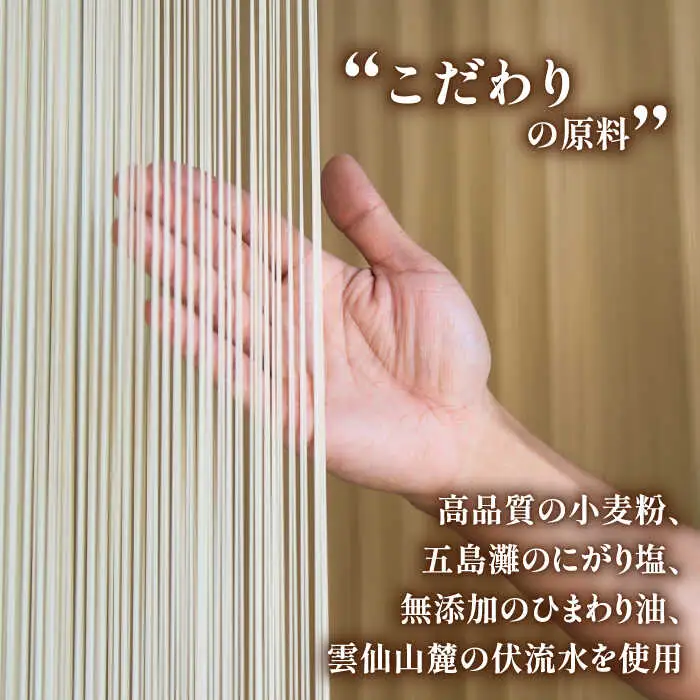 島原手延べそうめん 3kg [SCM030] そうめん