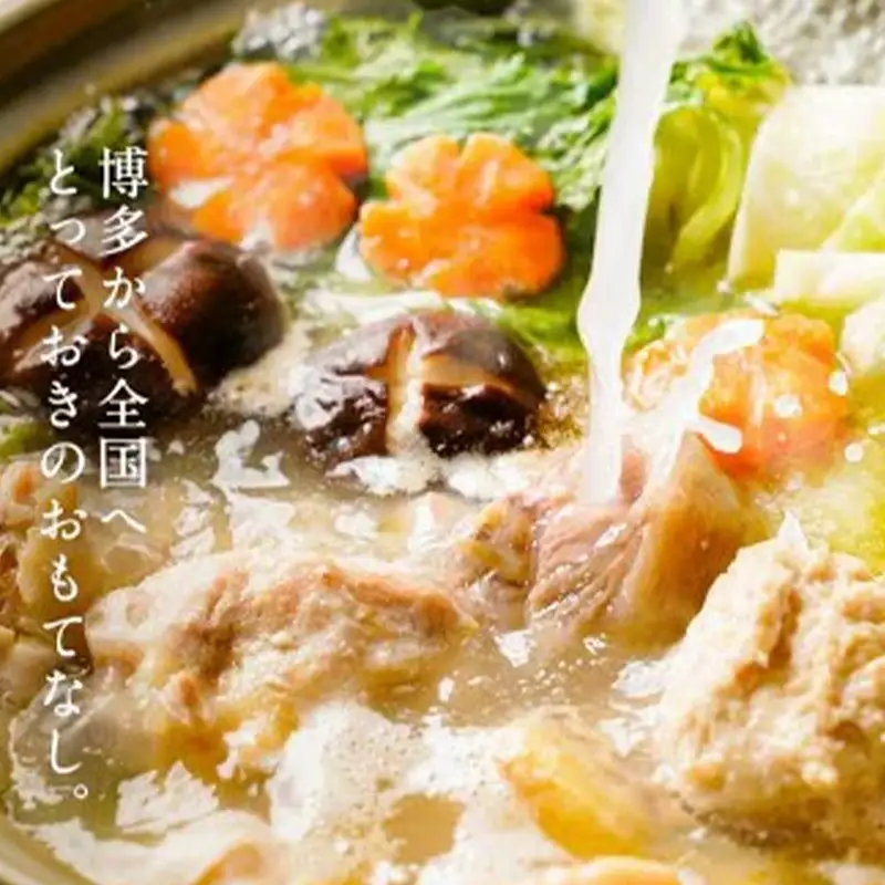 訳あり！博多水炊きセット　10人前（2人前×5セット）【水炊き 鍋 鶏肉 お肉 とりにく 食品 福岡名物 人気 おすすめ 送料無料 福岡県 筑前町 AR040】