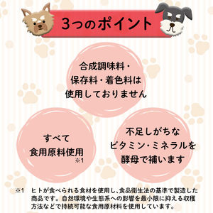 小型犬用ドライフード (計800g・400g×2袋) ドッグフード ペットフード 犬 総合栄養食 【EC15】【天然素材】