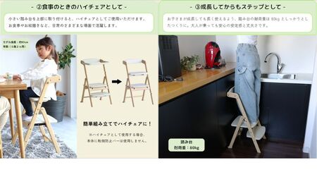 チェア キッチンアシスター エマ アイボリー 食事用 チェア
