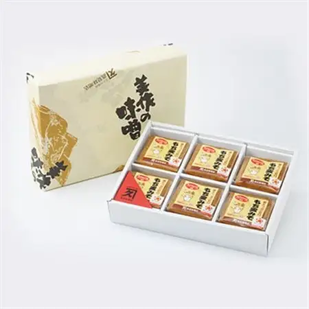 もち麦みそ400g　6個セット【1184601】