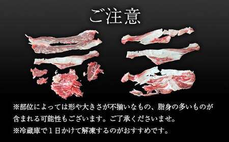 FK7-0235_くまもとあか牛 切り落とし 1kg（500g×2パック） 牛肉 冷凍 九州 熊本県 熊本 嘉島