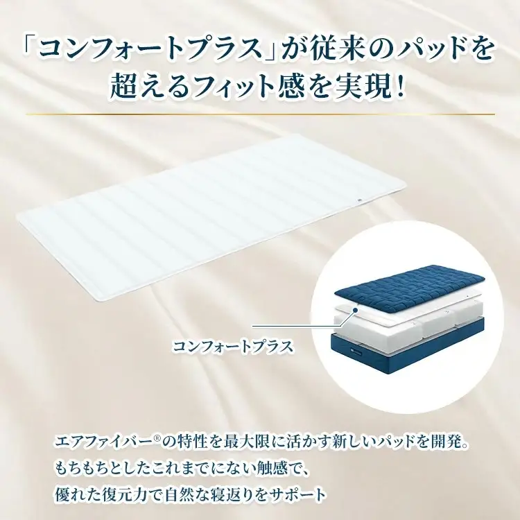 エアウィーヴ ベッドマットレスS4.0 クイーン 寝具 ｴｱｳｨｰｳﾞ 寝具