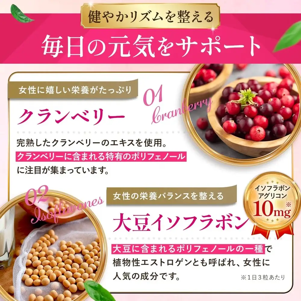 クランベリー30の恵み 1袋 （1ヶ月分） クランベリー ベリー サプリメント トイレ サプリ 小粒タイプ 九州 福岡県 直方市