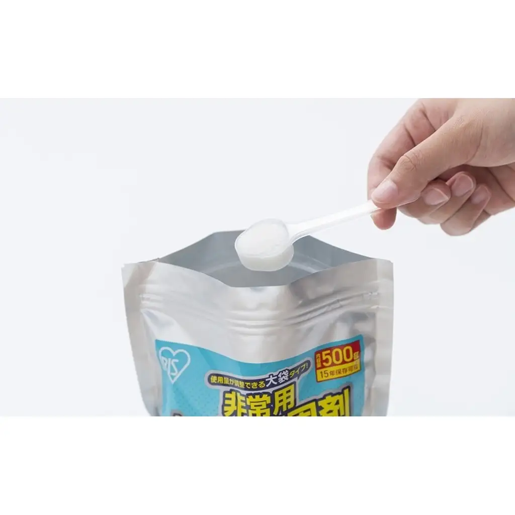 【500g×2個】非常用トイレ凝固剤 500g HTG-50 防災 簡易トイレ 災害用 凝固剤 トイレ 50回分 抗菌 消臭 スピード凝固 非常用 アイリスオーヤマ トイレ凝固剤 携帯トイレ 登山 キャンプ 防災グッズ 長期保存