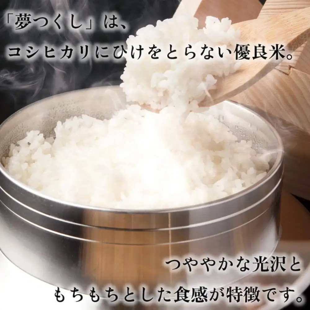 令和7年産 福岡県産米 夢つくし 合計30kg ( 5kg×6袋 )