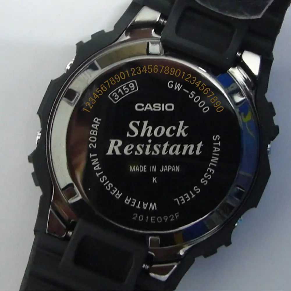 CASIO 腕時計 G-SHOCK GW-5000HS-7JF 名入れ