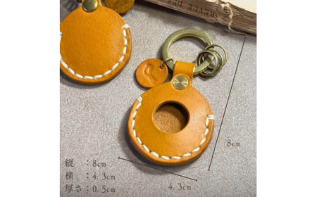エアタグ 【one】［”AirTag” Keyring］エアタグキーリング チョコ BTDN079