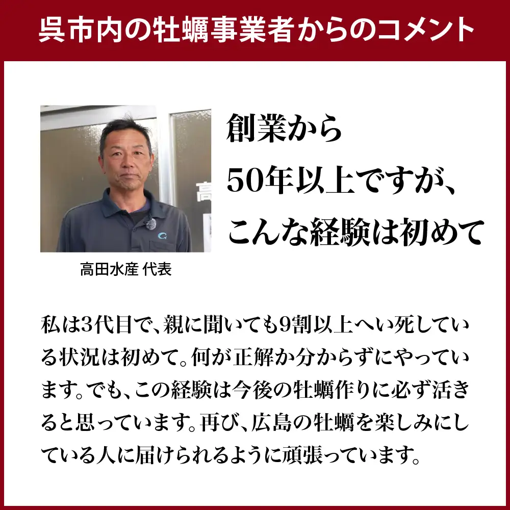 呉市養殖かき事業者支援寄附金　ku000-003-10-r