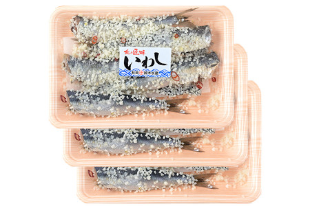 三五八漬（イワシ）5尾入り × 3パック 秋田県八峰町 鈴木水産