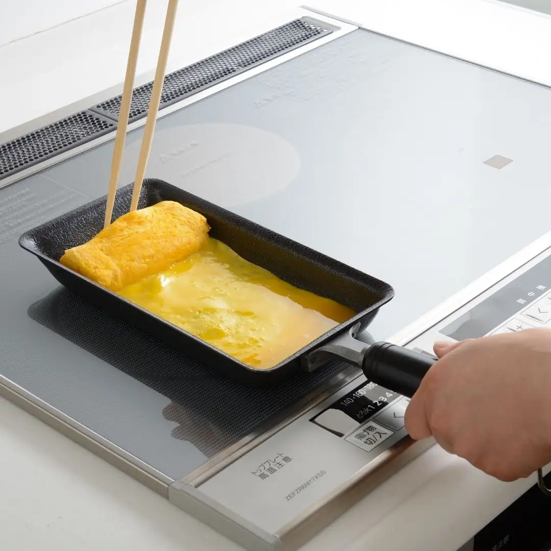 IH対応 鉄餃子鍋 12×22cm ステンレス蓋付 dancyu ダンチュウ DA-44 燕三条製