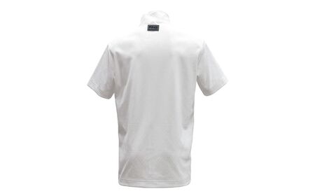 PING ストレッチダルブラ三角幾何学柄ジャカード 半袖ハイネックシャツ ゴルフウェア ピンGOLF 621-6267903【ホワイト/Lサイズ】｜石川県 小松市【テンポイント株式会社】