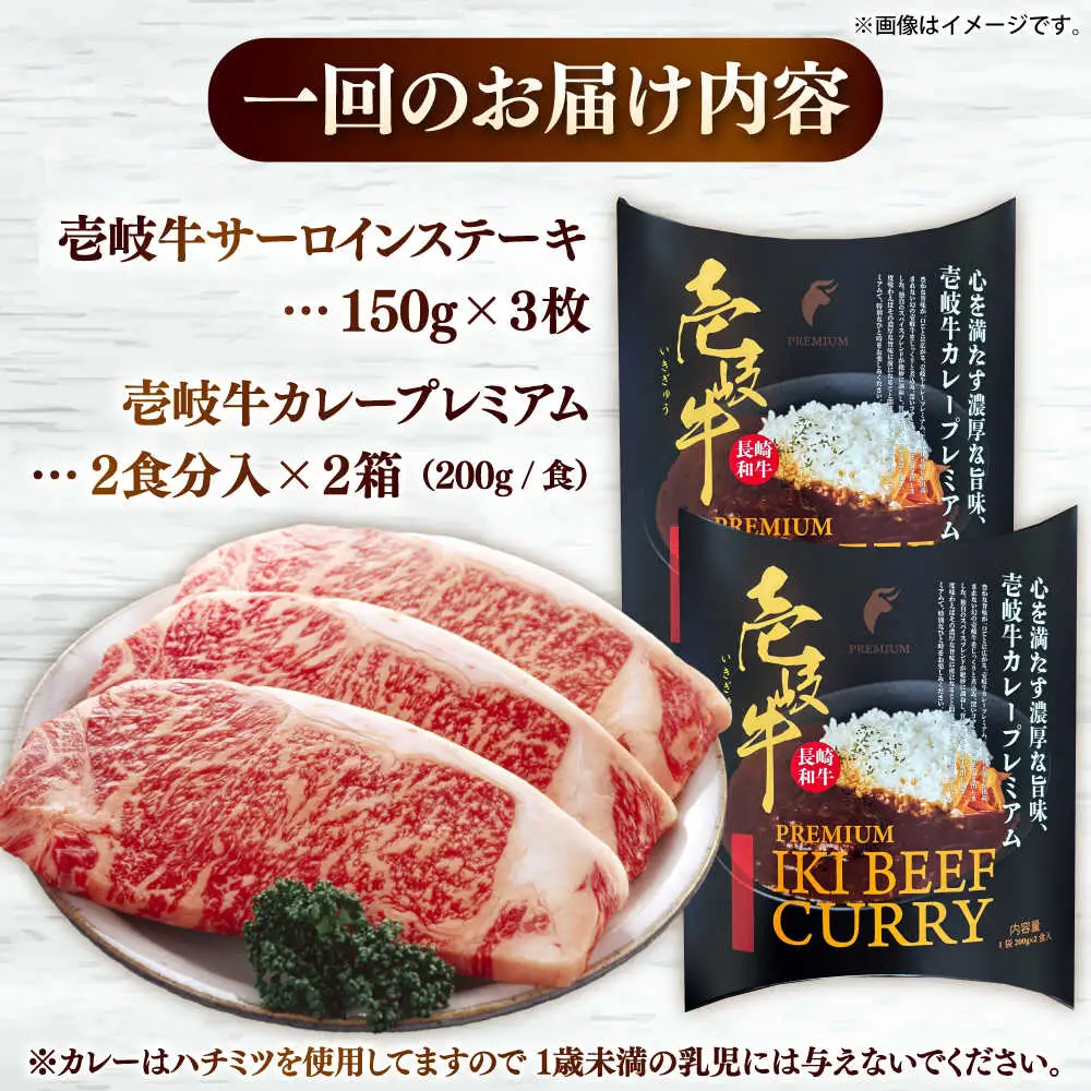 【全6回定期便】サーロインステーキ＆カレープレミアム 肉 和牛 [JDW126]