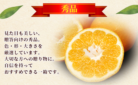 ＜秀品 伊予柑 (L～2Lサイズ) 約10kg＞蜜柑 ミカン みかん 果物 フルーツ 柑橘 いよかん 宮内伊予柑 西宇和 果汁 ジューシー 果肉 国産 愛媛県産 西予市産 ギフト 贈答用 特産品 丸二青果 愛媛県 西予市【常温】『2026年1月～3月に順次出荷予定』MMY0012
