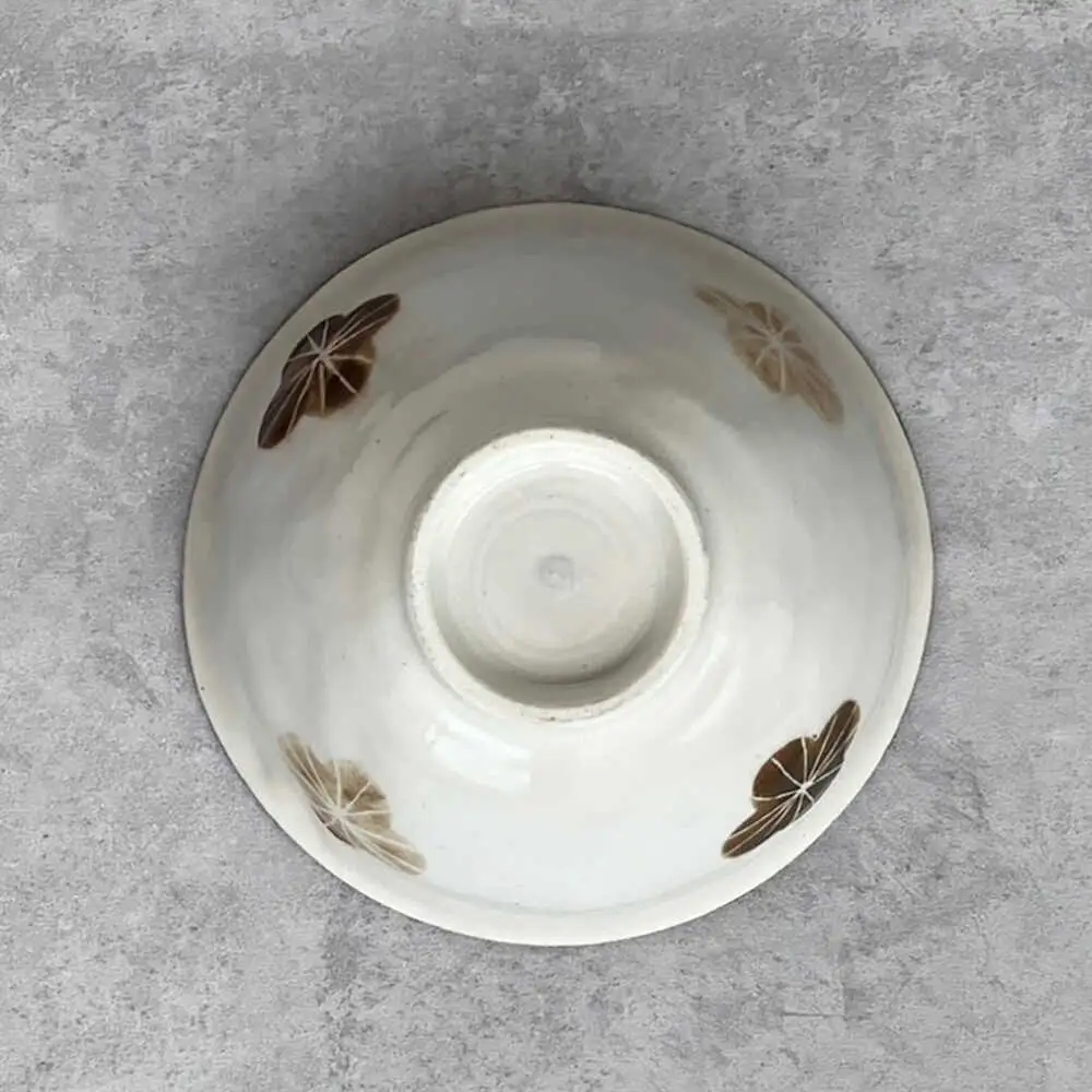 【瀬戸焼】 花影 茶碗 2個 【カネ三商店】 / 食器 飯碗 ご飯茶碗 ギフト / 瀬戸市[BBDD097]