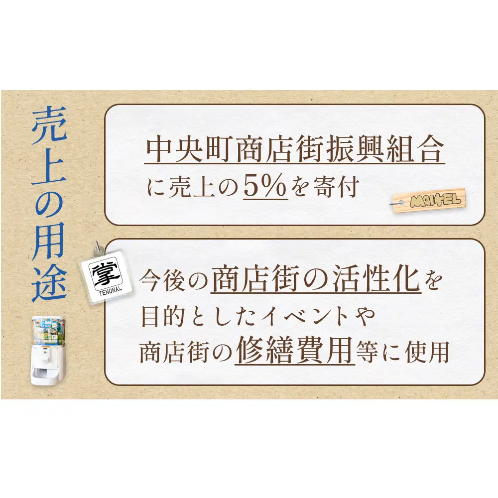 氷見市中央町商店街看板キーホルダーガチャ ［ 10個セット ］ キーホルダー ストラップ ガチャガチャ トレーディング 看板 富山県 氷見市 レトロ