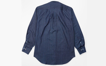 【39サイズ】 inBlue デニムシャツ   (KNSH6330-002) (旧ロゴマークを使用)【デニム デニムスーツ デニムシャツ オリジナル お洒落 岡山県 倉敷市 おすすめ 人気】