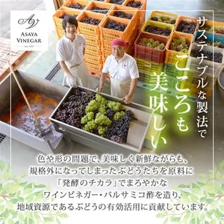 【蔵元直送】プロ御用達!山梨産ホワイトバルサミコ酢2本セット-世界農業遺産認定地域のぶどう使用-【配送不可地域：離島】【1474206】
