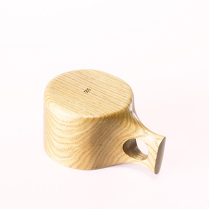 十勝の木のうつわ［天然木製］ マグカップキハダ 1個【 工芸品 食器 北海道 十勝 幕別 】